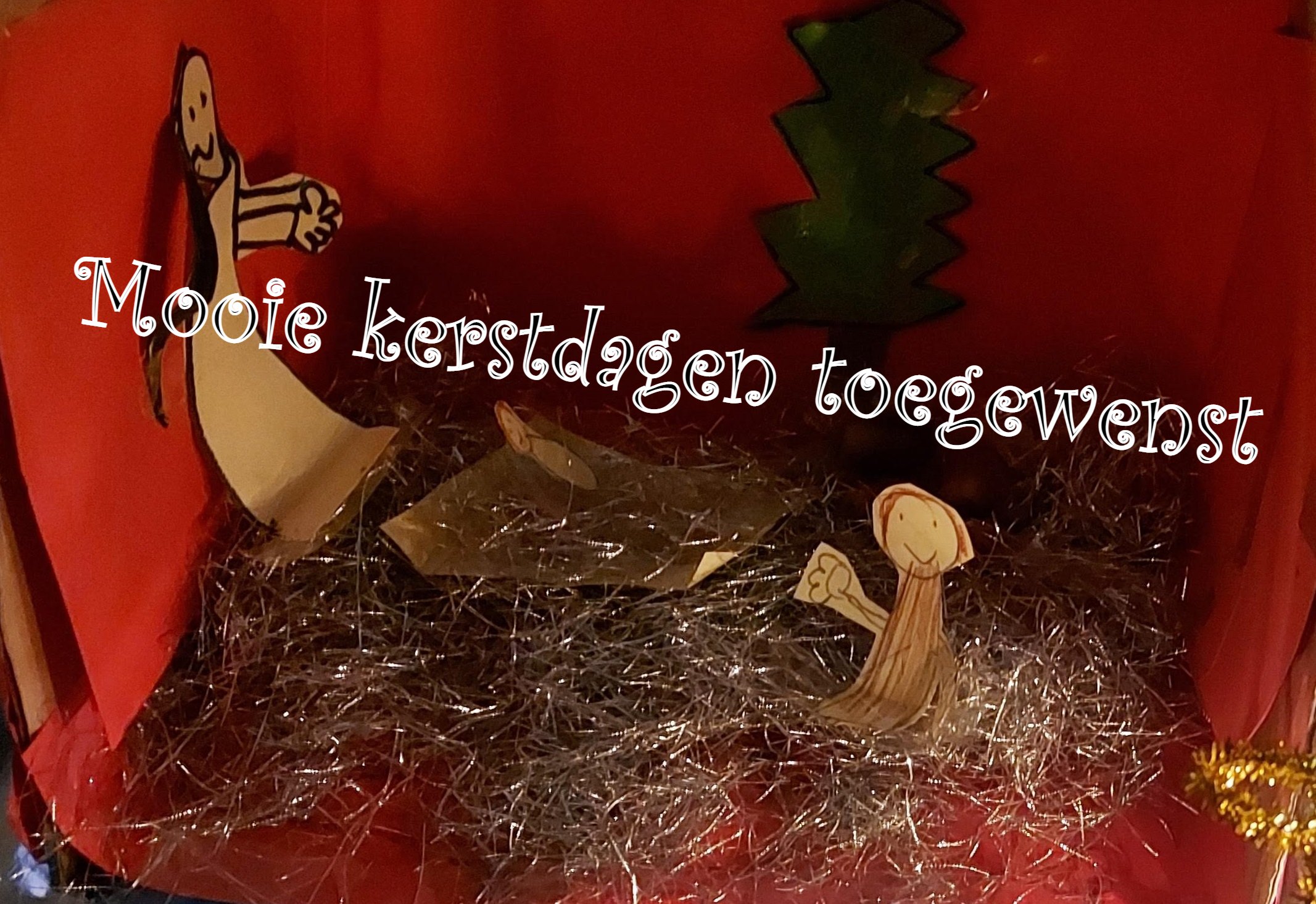 Mooie kerstdagen toegewenst