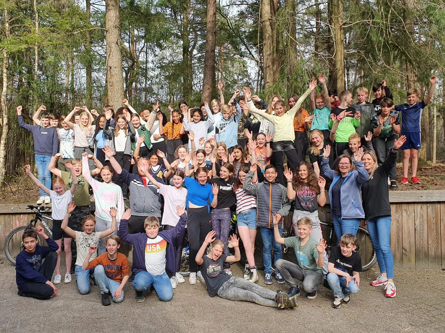 Groep 8 op kamp 2022